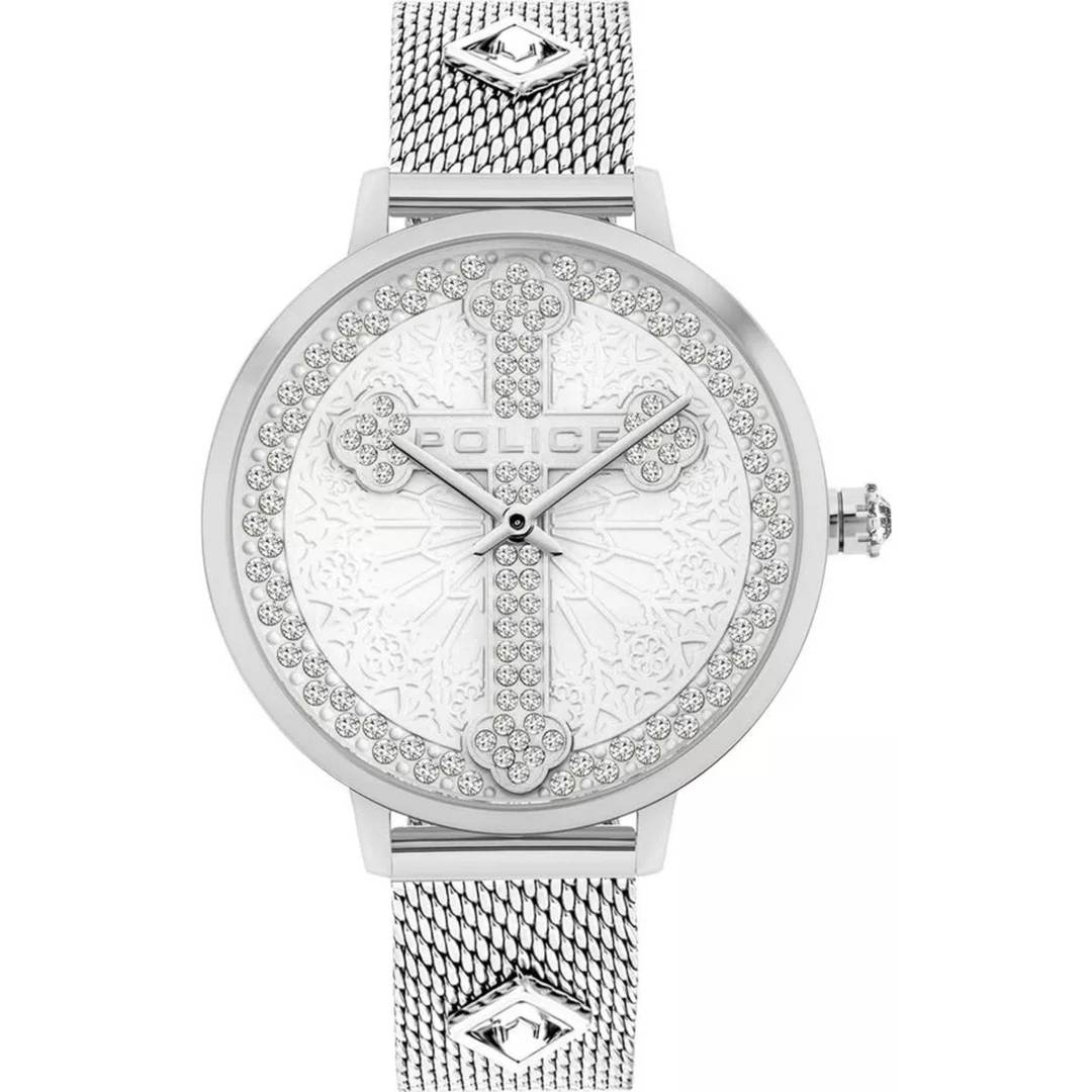 Police Silver Women Watch