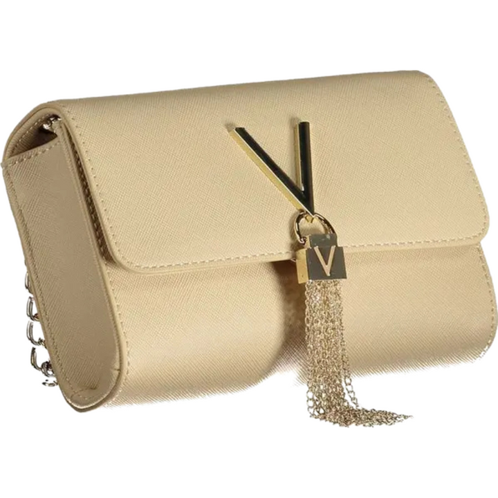 Valentino Bags Beige Polyethylene Handbag