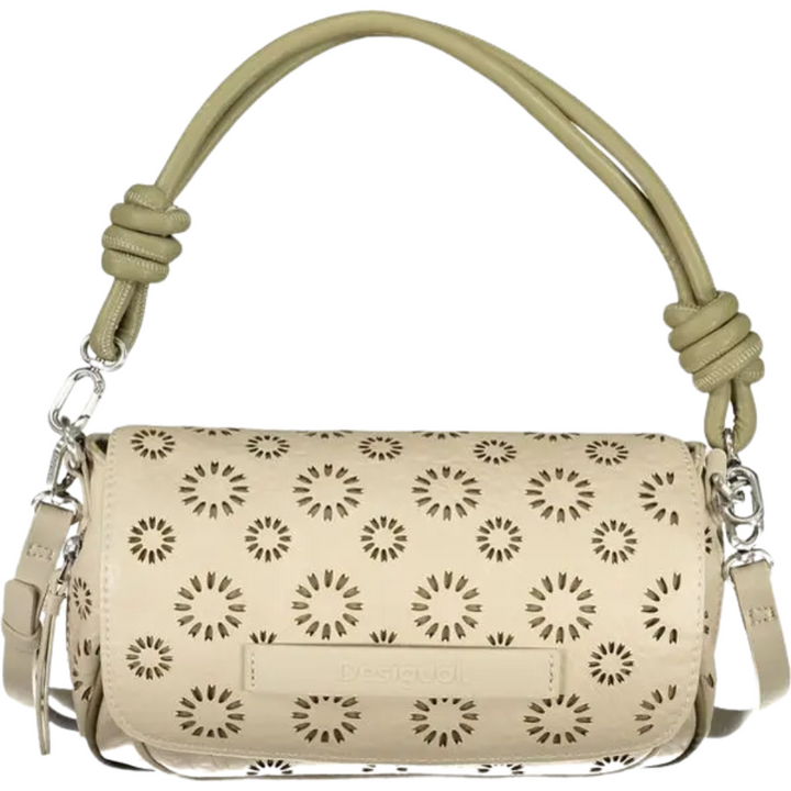 Desigual Beige Polyethylene Handbag SKU DE-28965