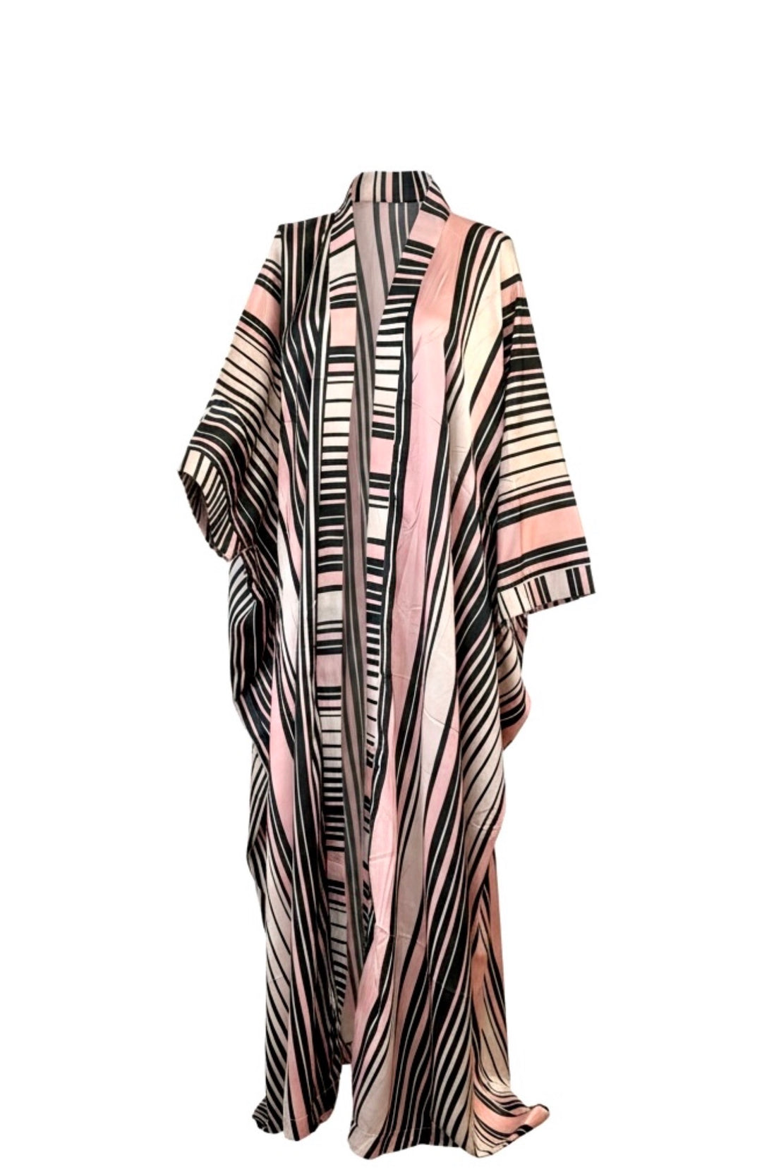 FLOWERED MATERIAL KAFTAN FOR WOMEN
