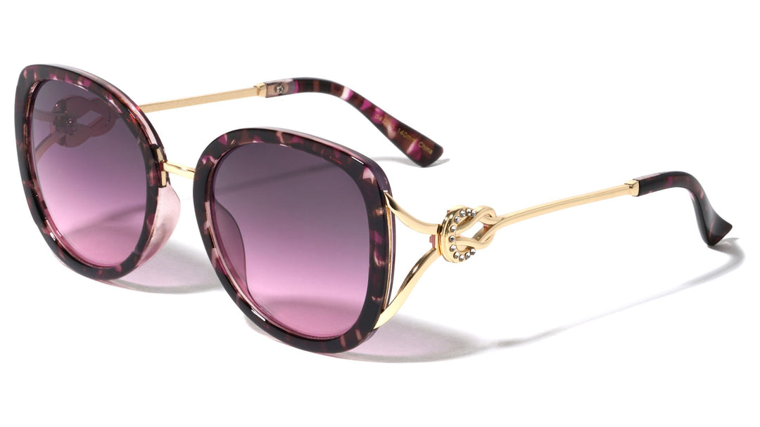 Rhinestone Cat-eye Sunglasses