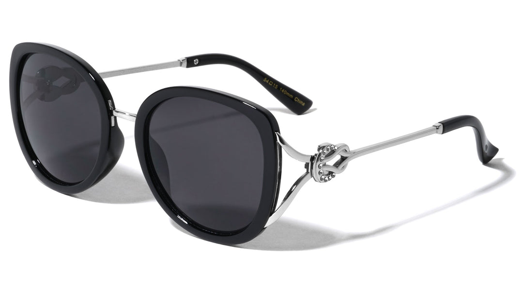 Rhinestone Cat-eye Sunglasses