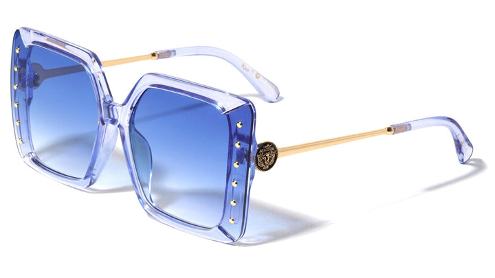 Lion Rimless Butterfly Sunglasses