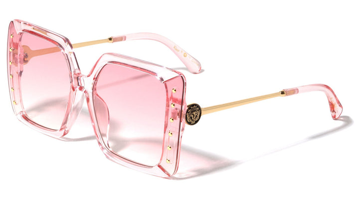 Lion Rimless Butterfly Sunglasses