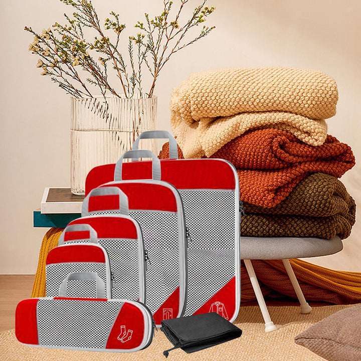 Portable Clothes Storage Suitcase Bag