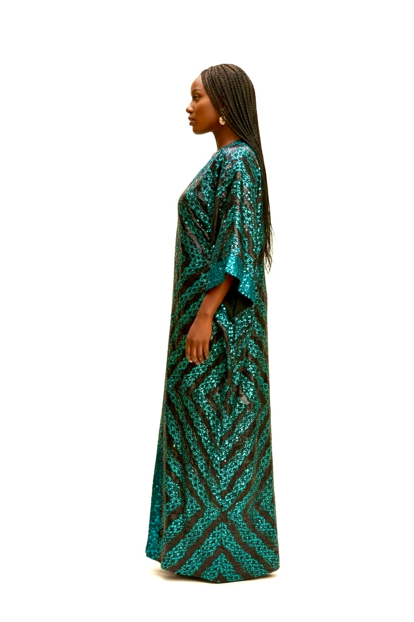 ALL OCCASION SEQUIN EMBELLISHED KAMPALA BOUBOU FOR WOMEN
