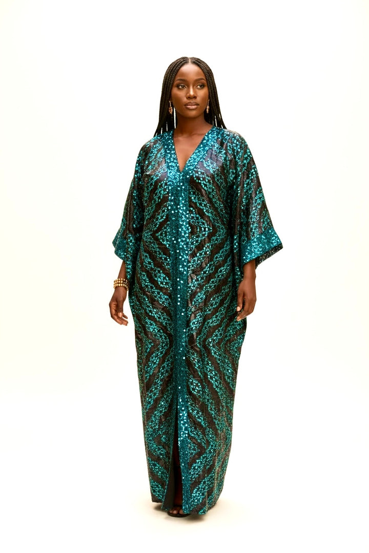 ALL OCCASION SEQUIN EMBELLISHED KAMPALA BOUBOU FOR WOMEN