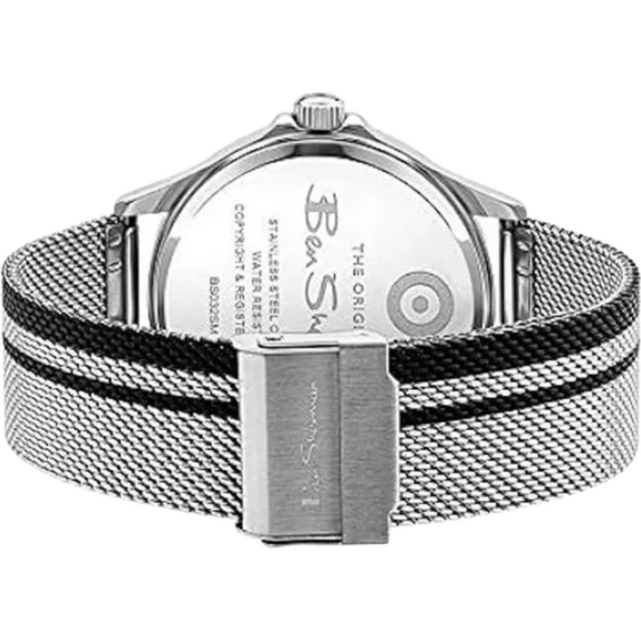 Ben Sherman Gray Stainless Steel Watch SKU BSBS032SMAC