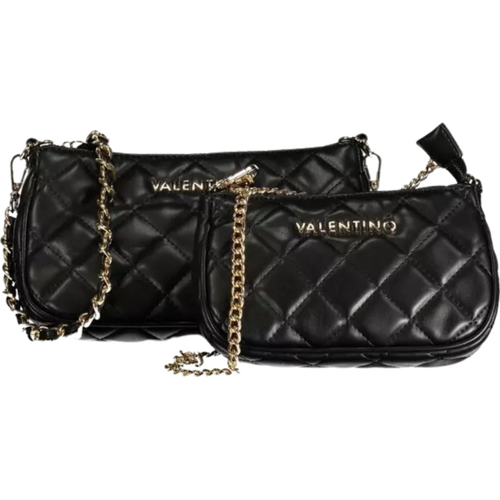 Valentino Bags Black Polyethylene Handbag