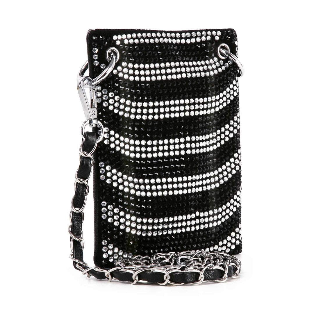 Rhinestone Bling Petite Crossbody Sling