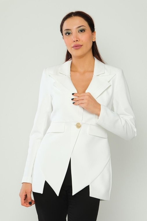 Elegant All Occasion Ecru Jacket