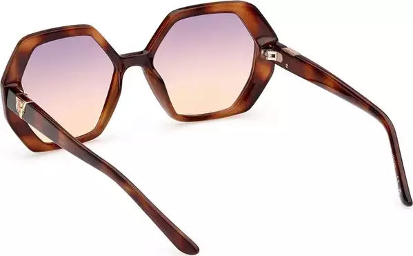 Guess Jeans Brown Injected Plastic Women Sunglasses