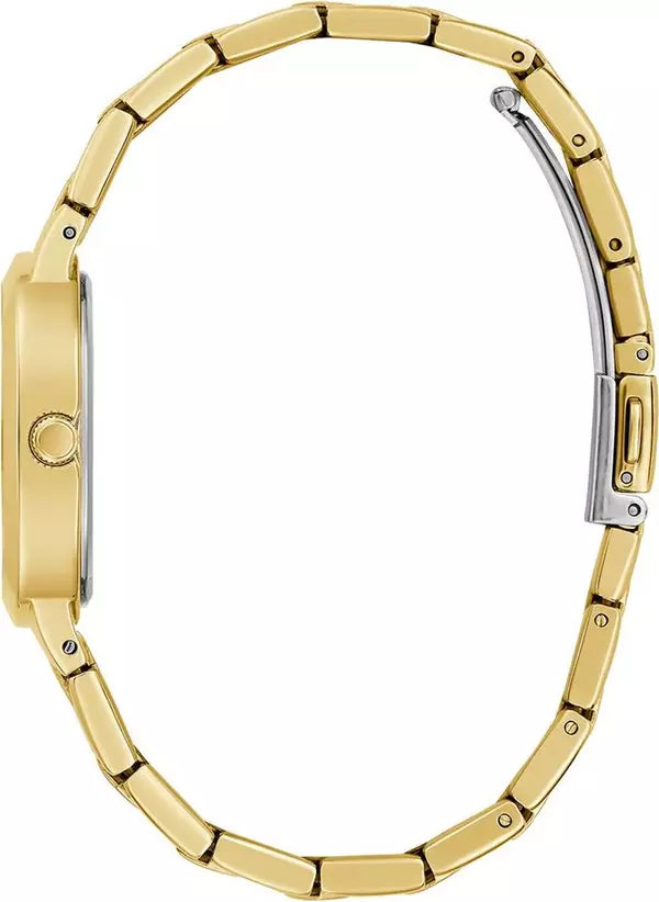 Guess Gold Stainless Steel Watch