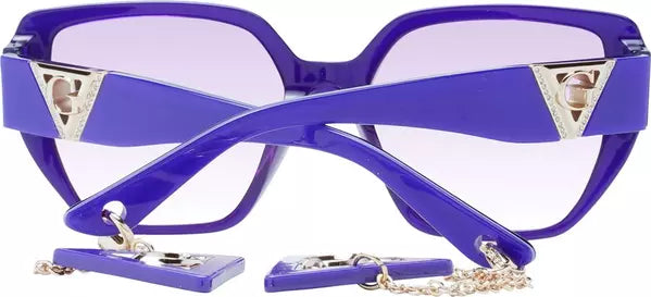 Guess Purple Women Sunglasses