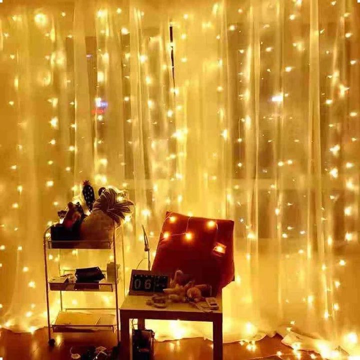 Curtain Garland Christmas Lights