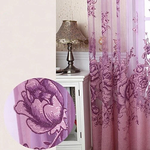 Set of European-style tulle Curtains