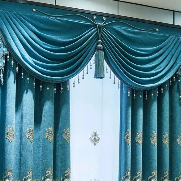 Curtain Set Includes panels and valance