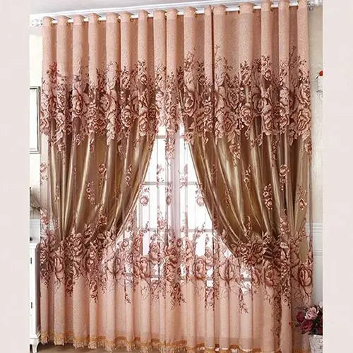 Set of European-style tulle Curtains