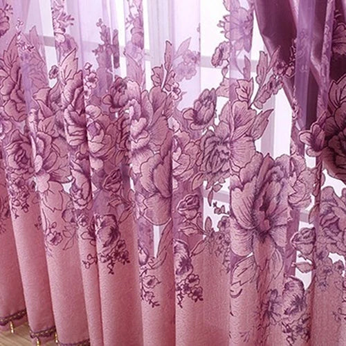 Set of European-style tulle Curtains