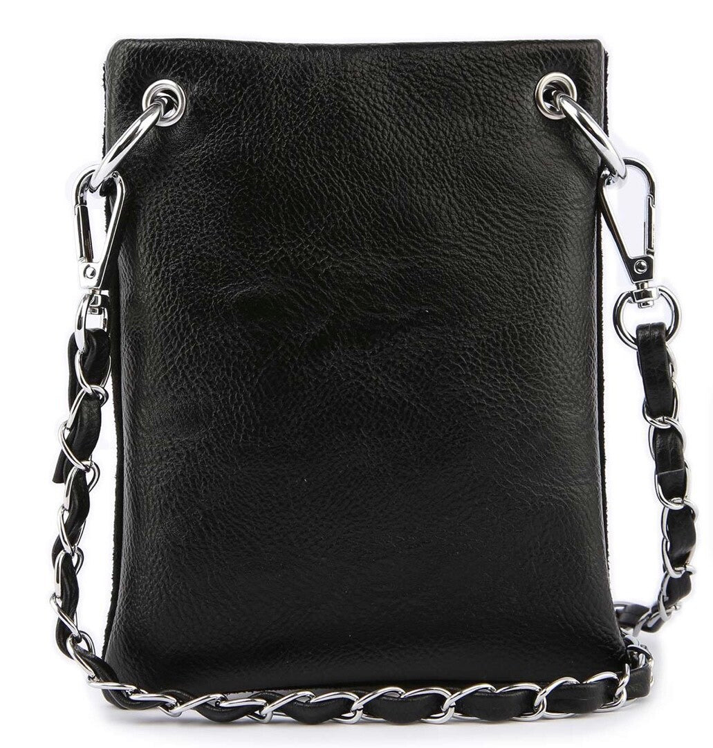 Striped Rhinestone Petite Crossbody Sling