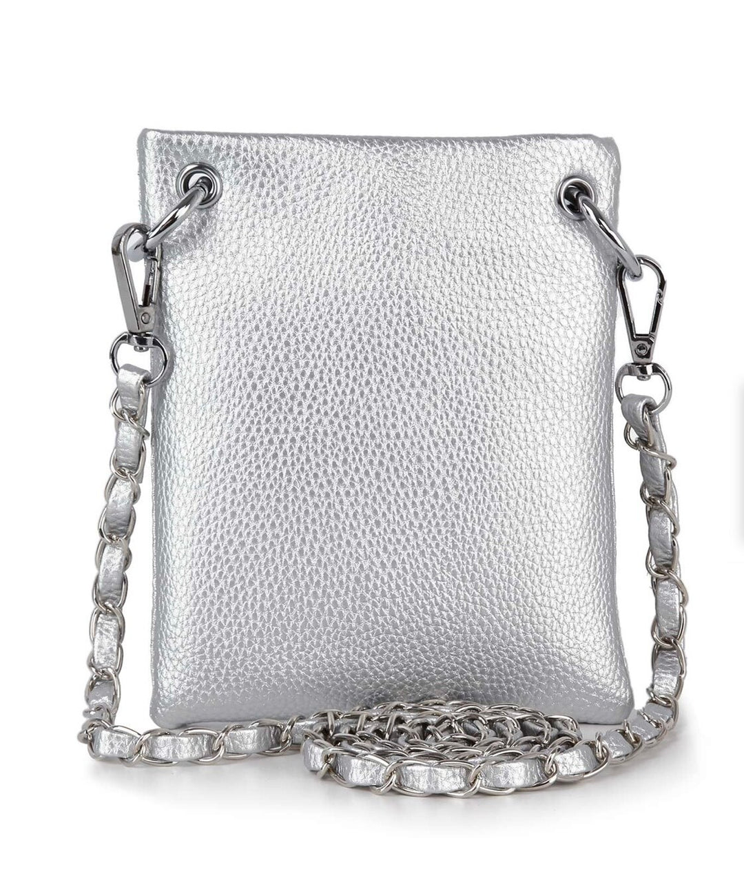 Striped Rhinestone Petite Crossbody Sling