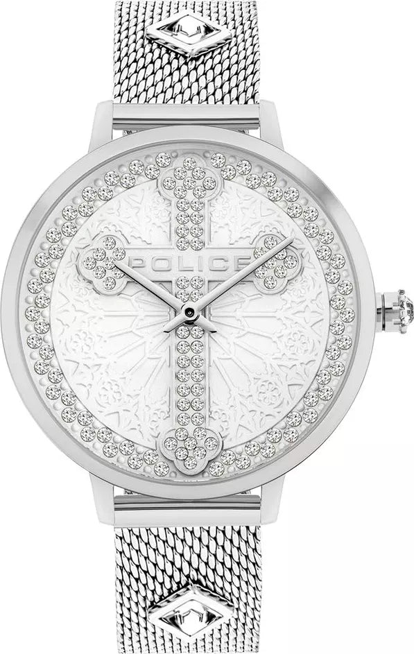 Police Silver Women Watch