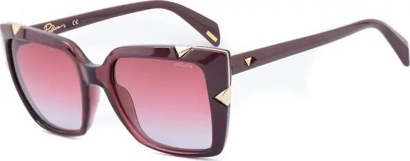 Police Red Injected Sunglasses