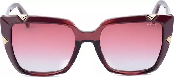 Police Red Injected Sunglasses