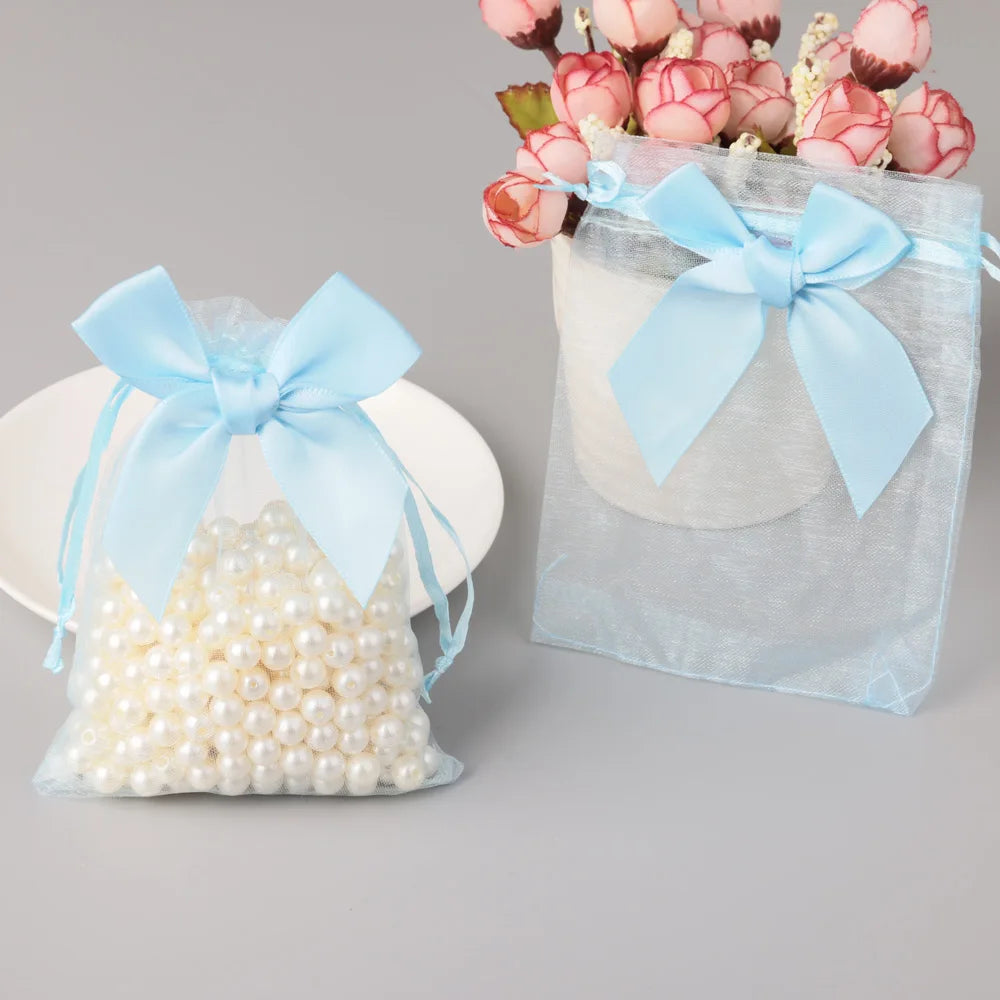 Bowknot Christmas Party Candy Bags