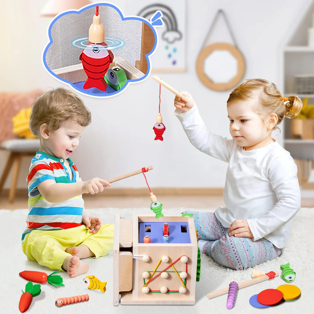 8 In 1 Montessori Wooden Play Kit toys