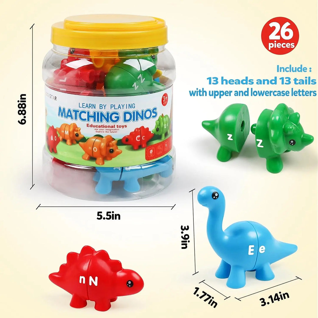 Matching Letters Dinosaur Toy