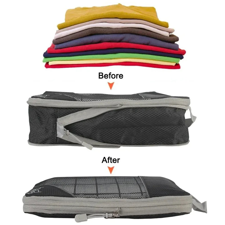 Portable Clothes Storage Suitcase Bag