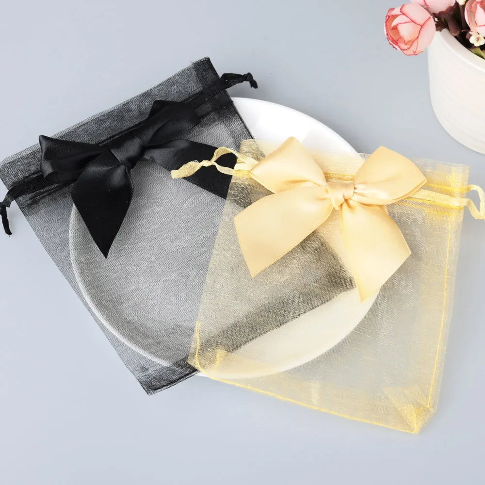 Bowknot Christmas Party Candy Bags