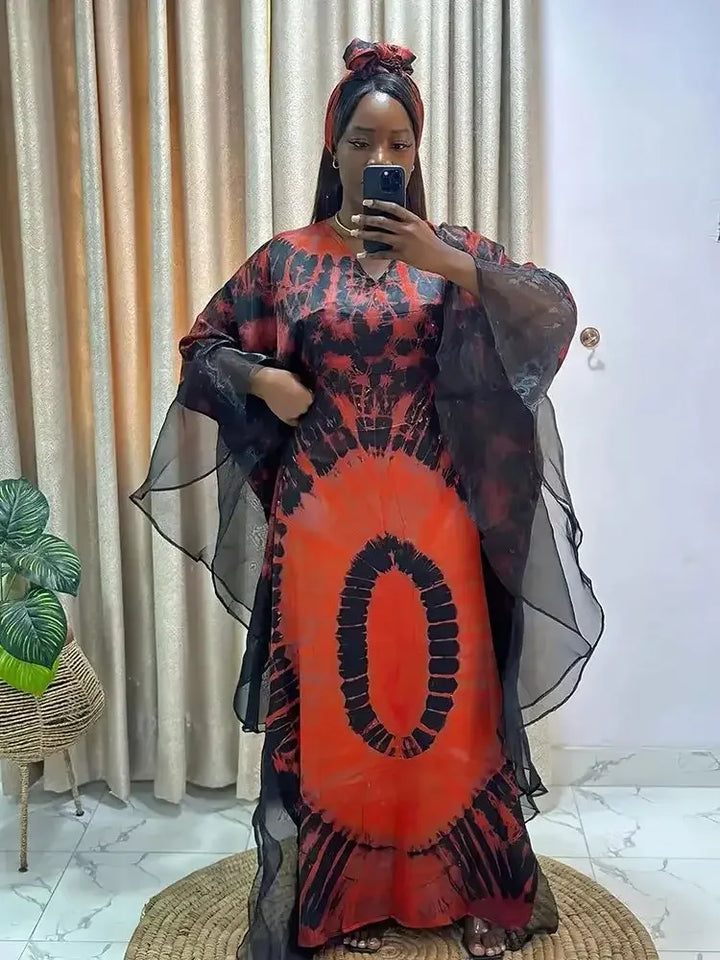 African Traditional Dashiki/Ankara Maxi Dress