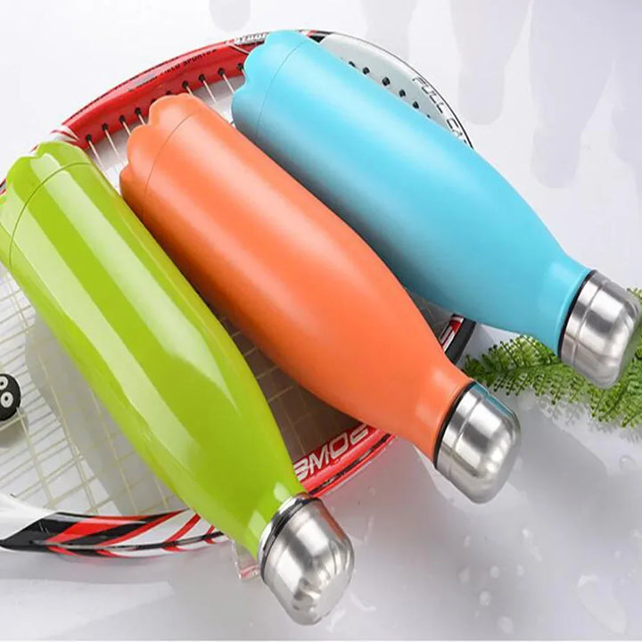 Double Wall Stainless Steel Sport Water Bottle