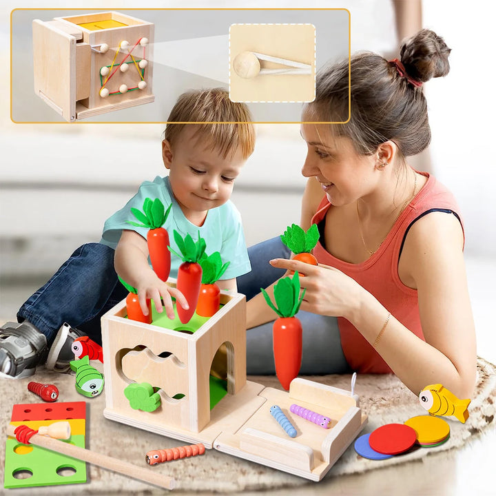 8 In 1 Montessori Wooden Play Kit toys