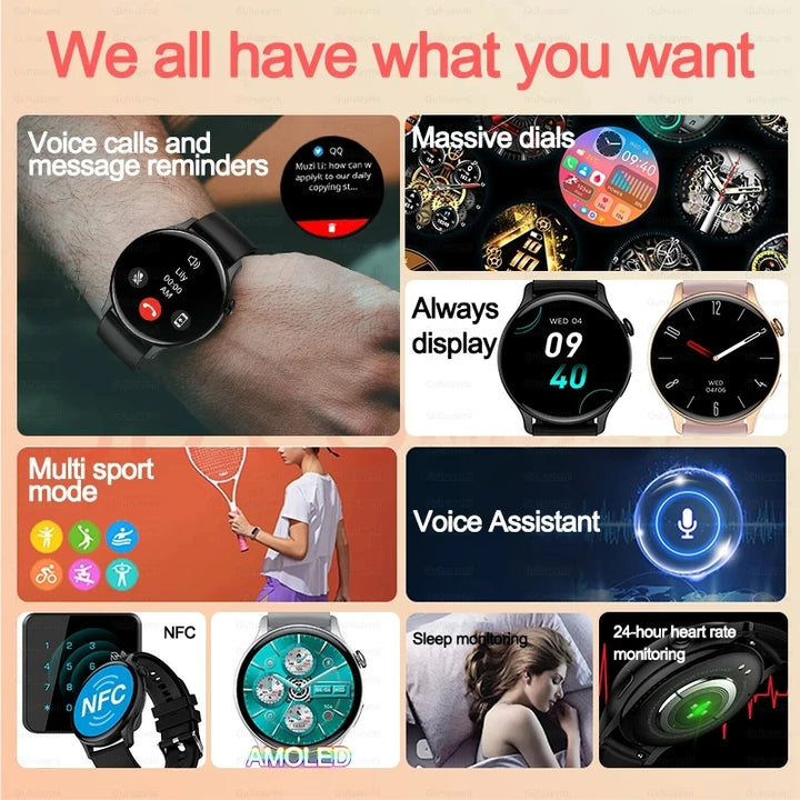 GPS Track Sport Smart Watch