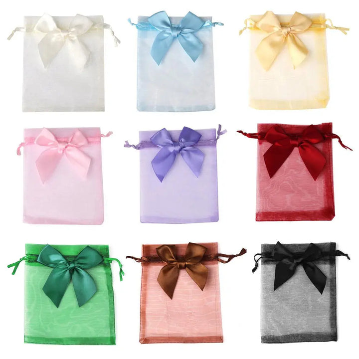 Bowknot Christmas Party Candy Bags