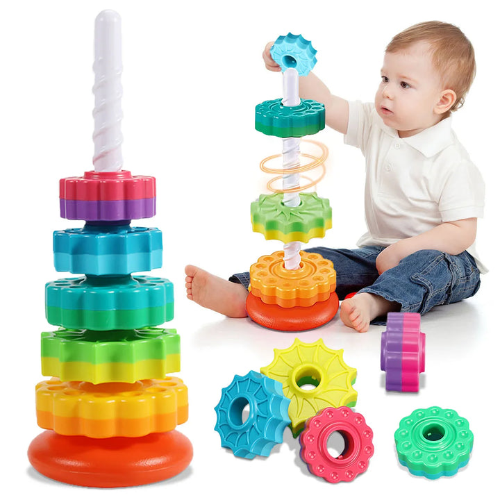 Montessori Rotating Puzzle Toys