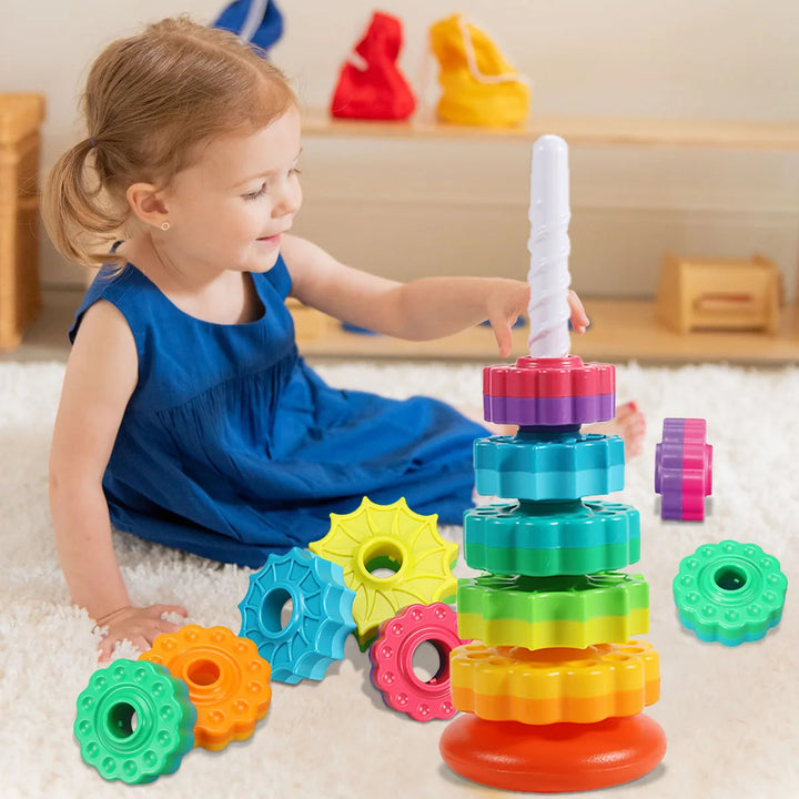 Montessori Rotating Puzzle Toys