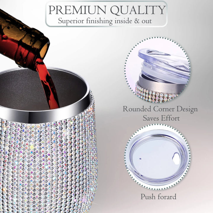 New Elegant  Stainless Steel Wine Tumbler