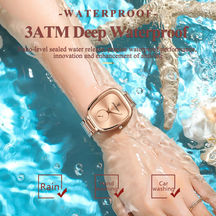 Waterproof Elegant Female Clock