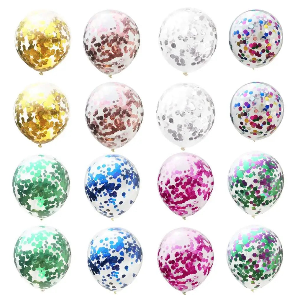 Transparent Confetti Balloons