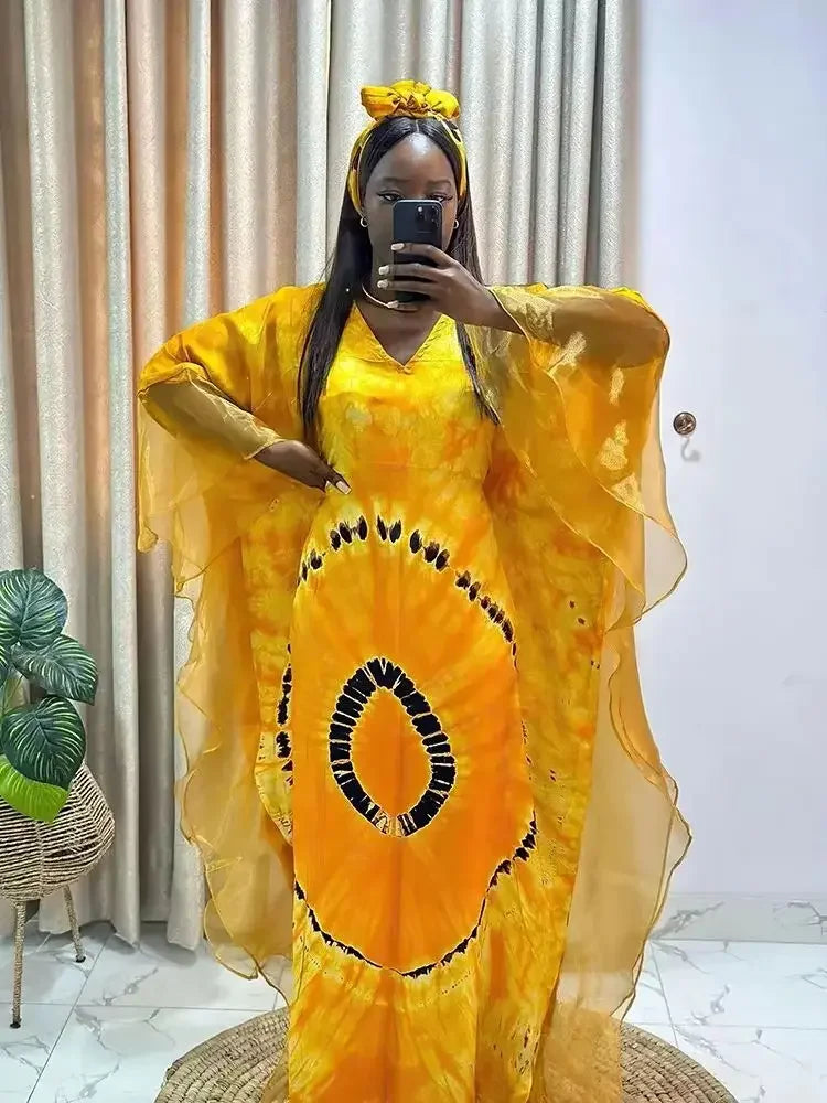 African Traditional Dashiki/Ankara Maxi Dress