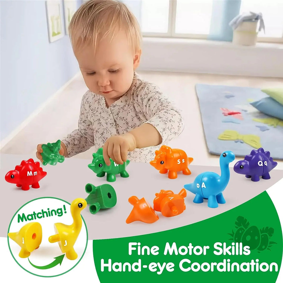 Matching Letters Dinosaur Toy