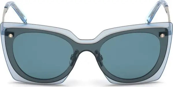 Swarovski Gray Plastic Sunglasses