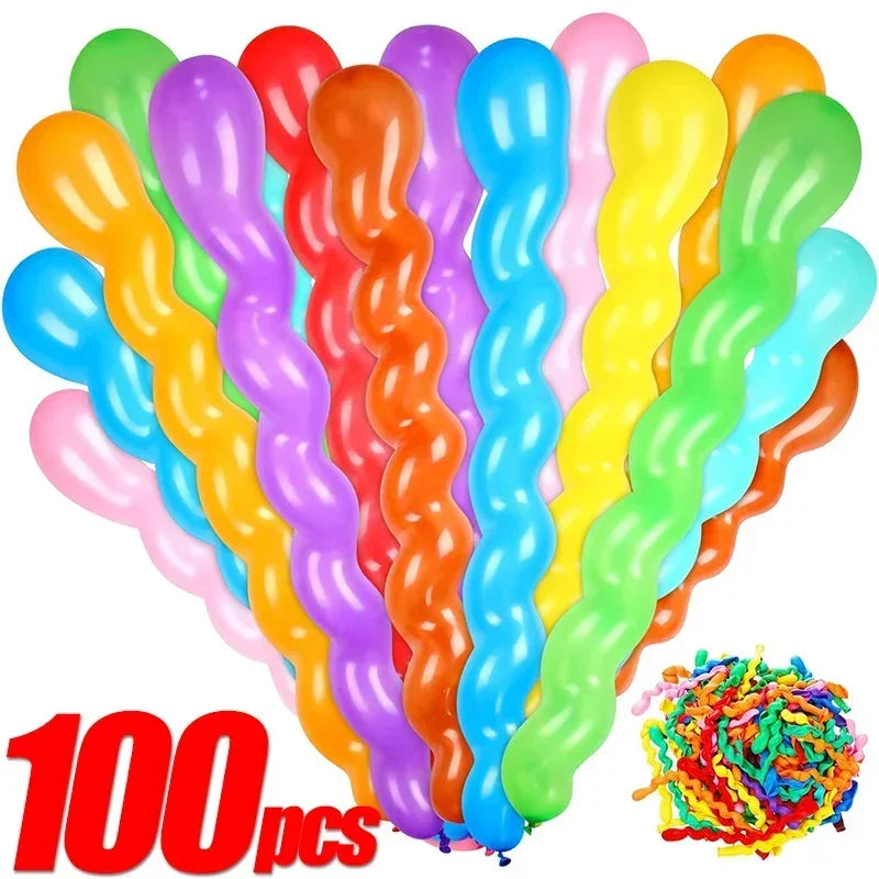 Spiral Latex Long Balloons