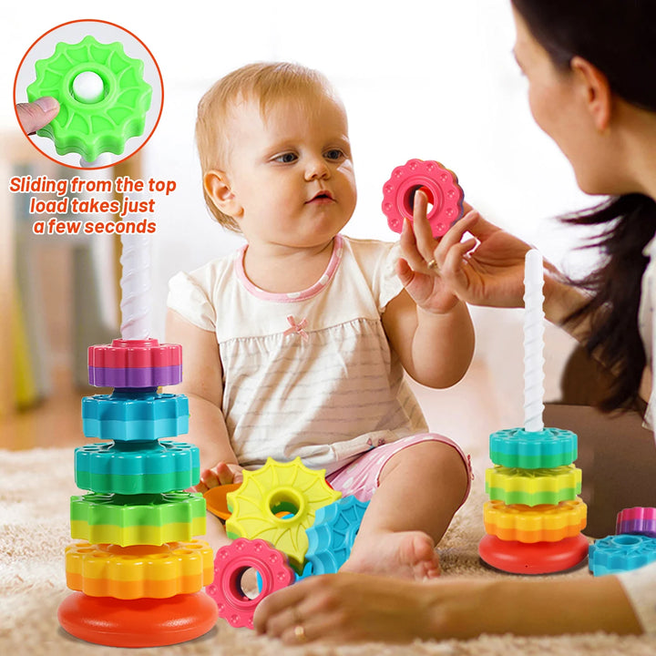 Montessori Rotating Puzzle Toys