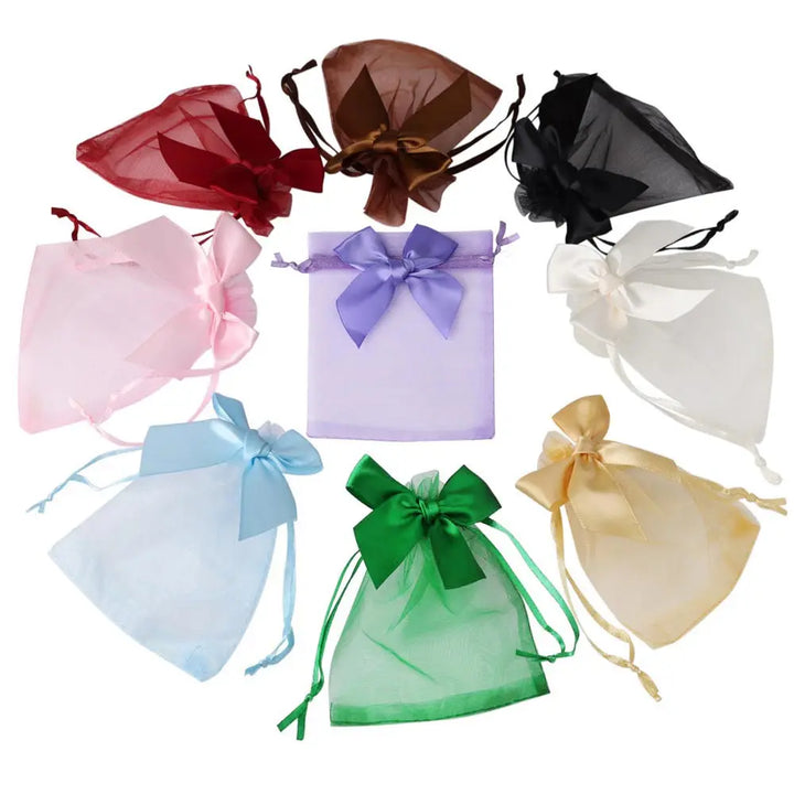 Bowknot Christmas Party Candy Bags