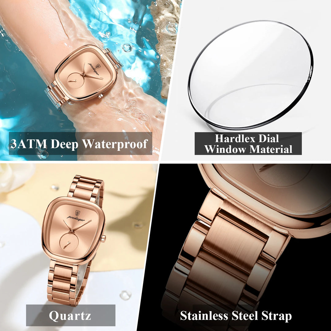 Waterproof Elegant Female Clock